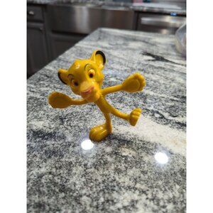 Walt Disney World Resort LION KING SIMBA 4" Bendy Poseable PVC Toy Figure